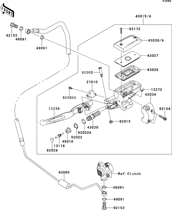 Clutch master cylinder