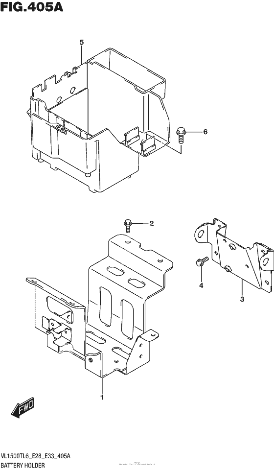 Крепление аккумулятора