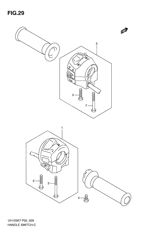 Handle switch