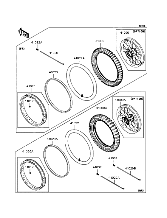 Wheels/tires