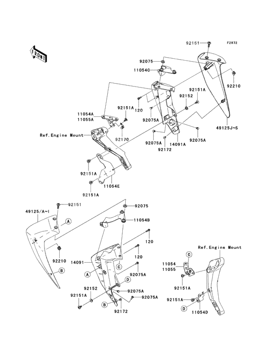 Cowling lowers