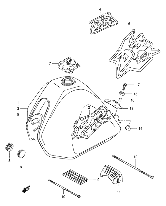 Tank fuel              

                  Model s/t/v