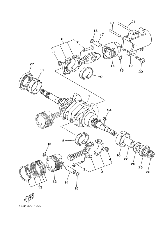 Crankshaft & piston