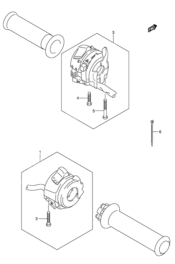 Handle switch