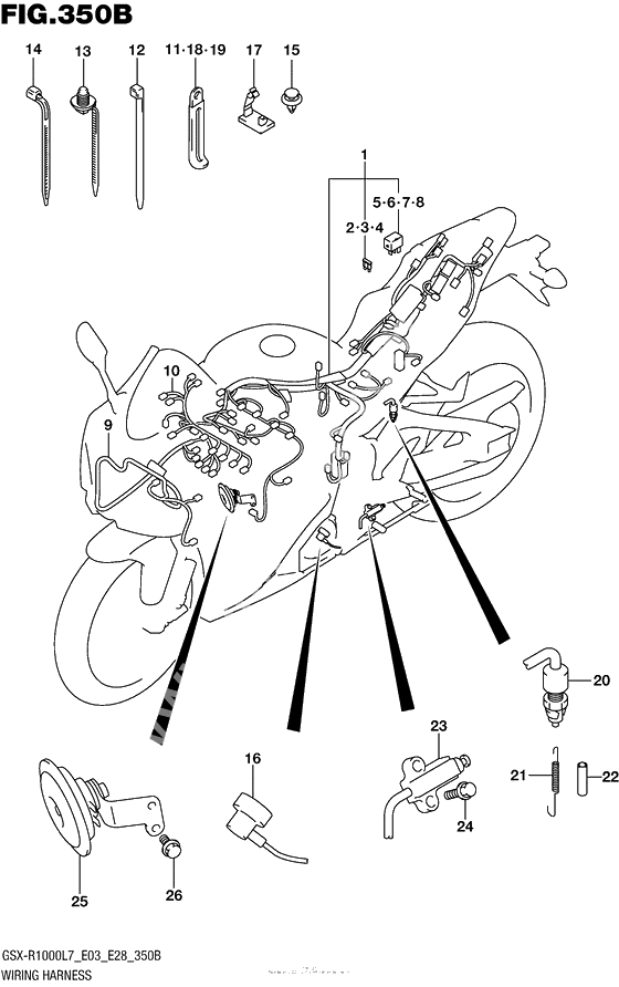 Wiring Harness (Gsx-R1000L7 E28)