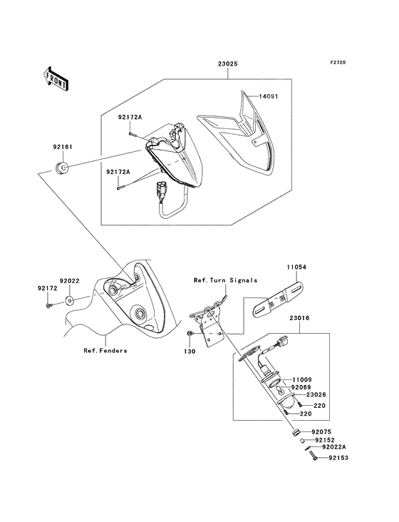 Taillight unit ass`y