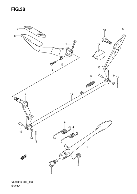 Front brake caliper