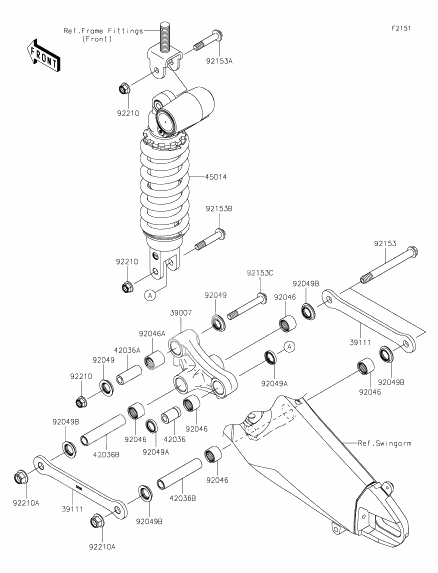 Suspension/shock absorber