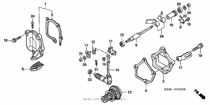 Flap valve ('05-'07)