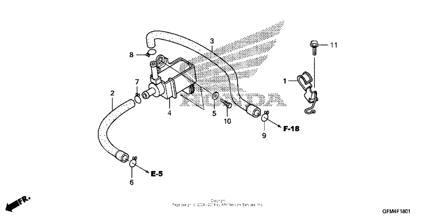 Purge control solenoid valve