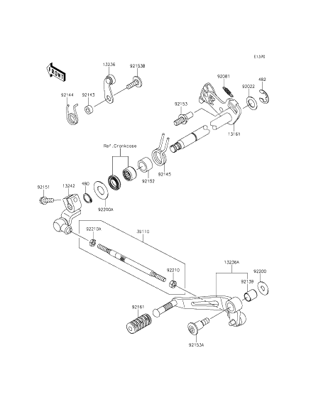 Gear change mechanism