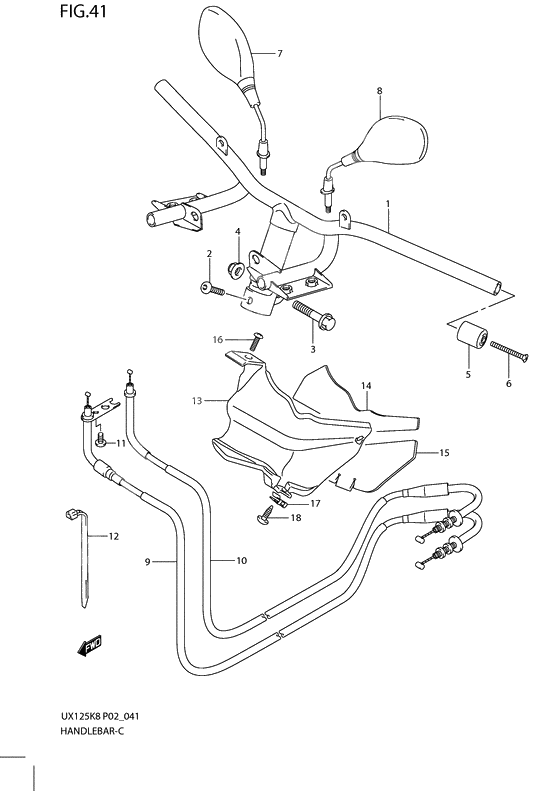 Handlebar              

                  Model k8