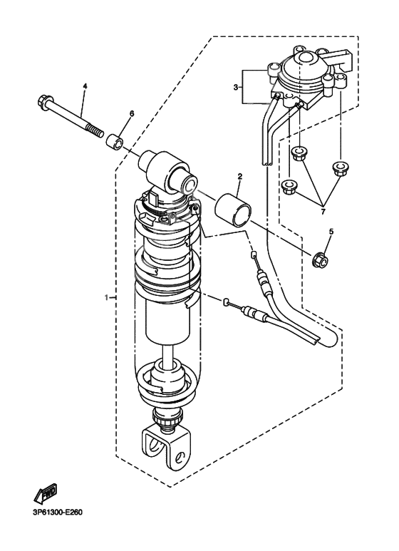 Rear suspension