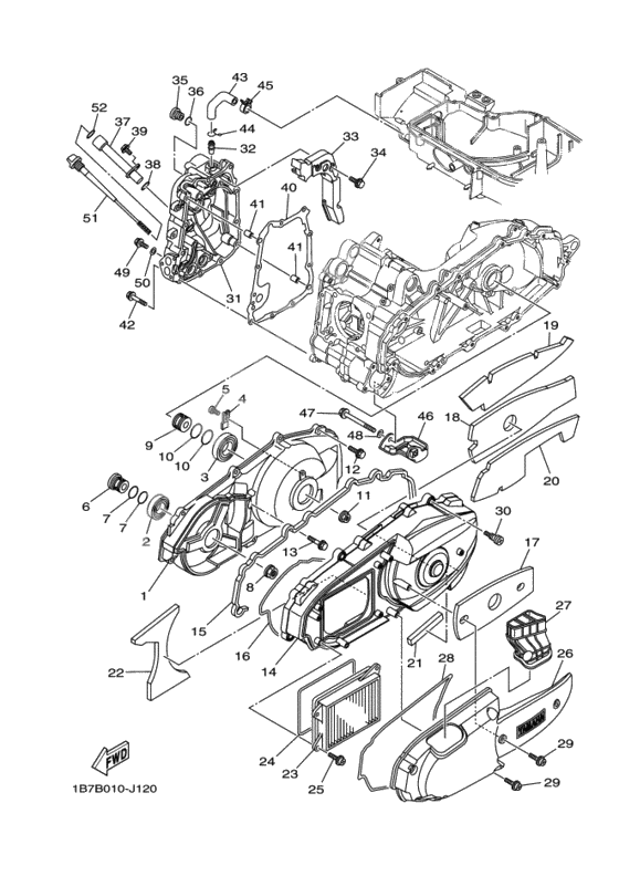 Crankcase cover