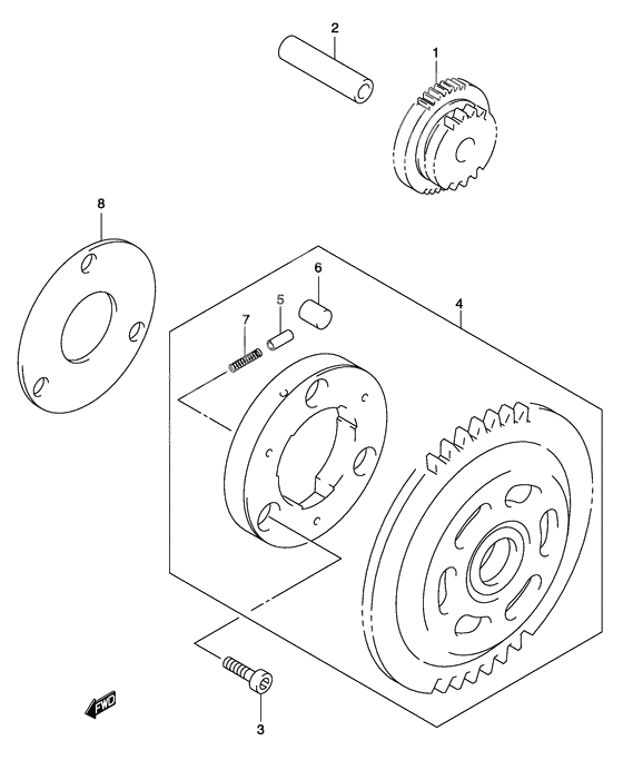 Starter clutch