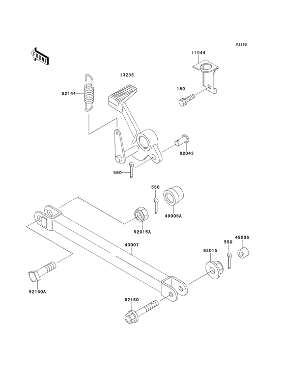 Brake pedal