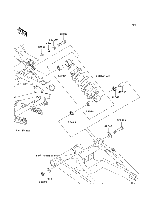 Suspension/shock absorber