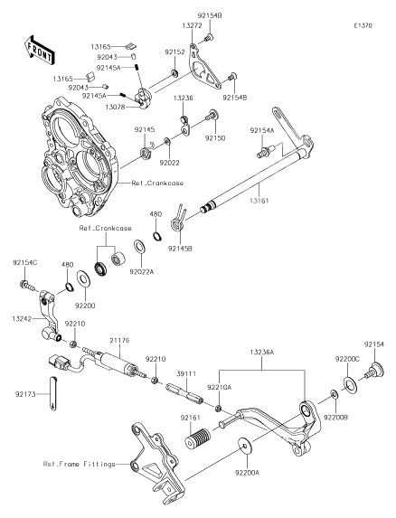 Gear change mechanism