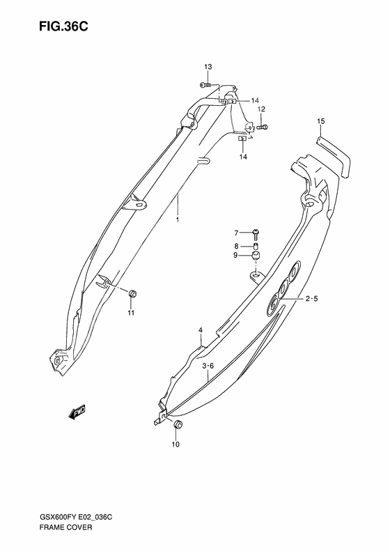 Frame cover              

                  Model k1