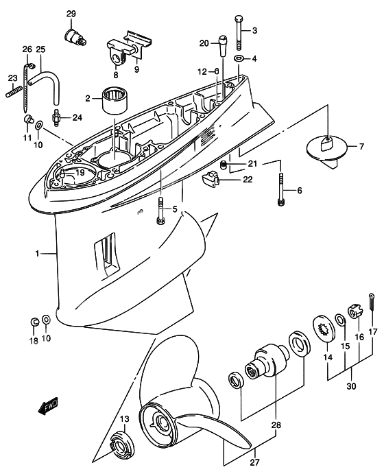 Gear case