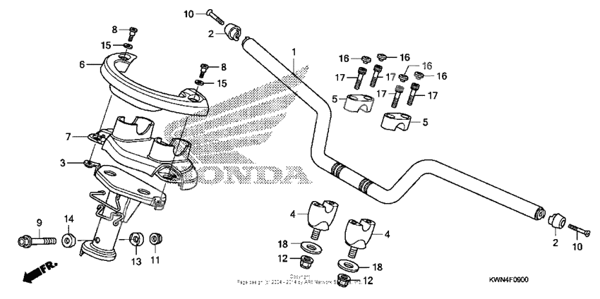 Handlebar + handle cover