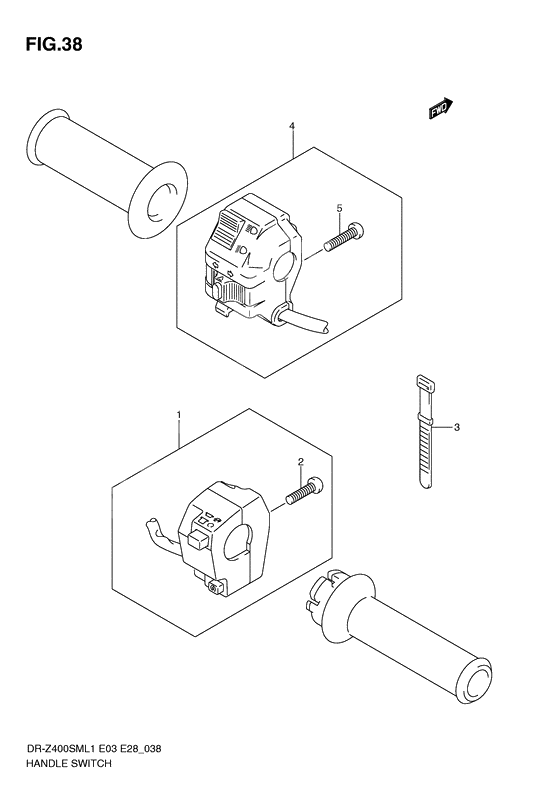 Handle switch