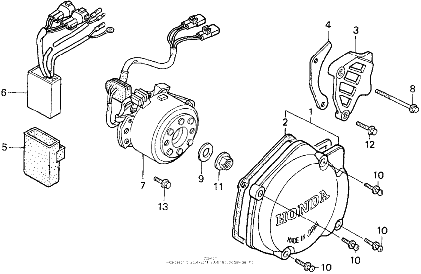 Left crankcase cover