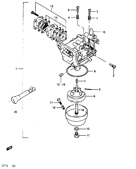 Carburetor assy