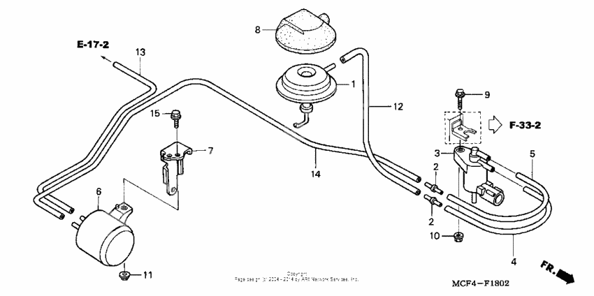Vacuum tank ('02-'05)
