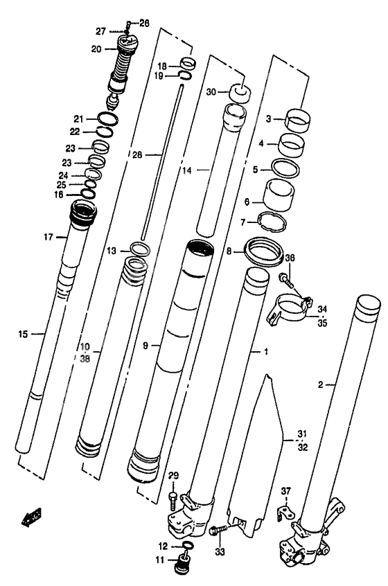 Front damper              

                  Model y