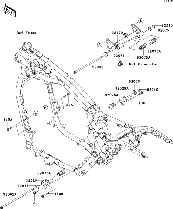 Engine mount(a1/a2)
