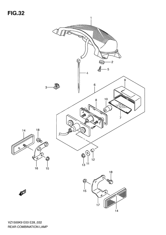 Rear combination lamp