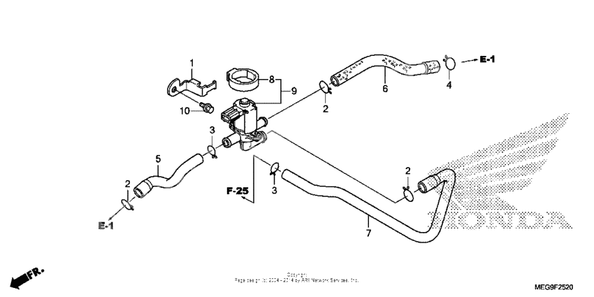 Air injection control valve
