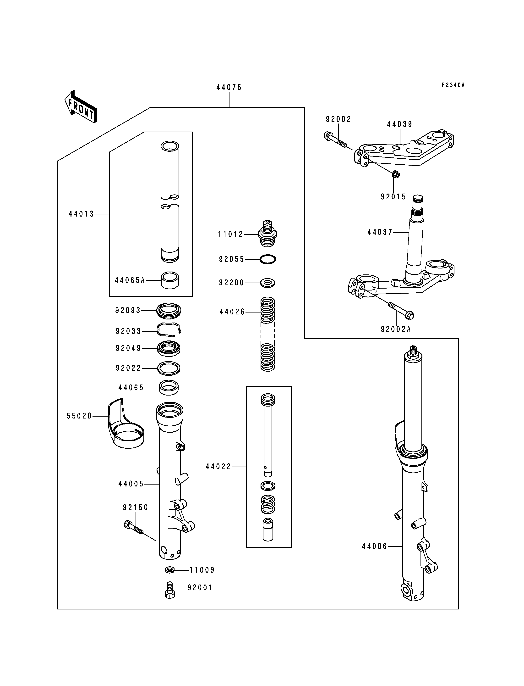 Front Fork(ZG1000-A14)