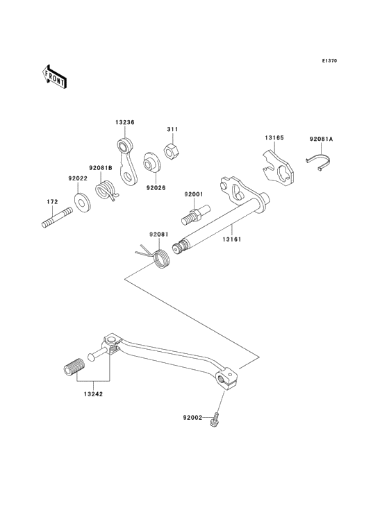 Gear change mechanism