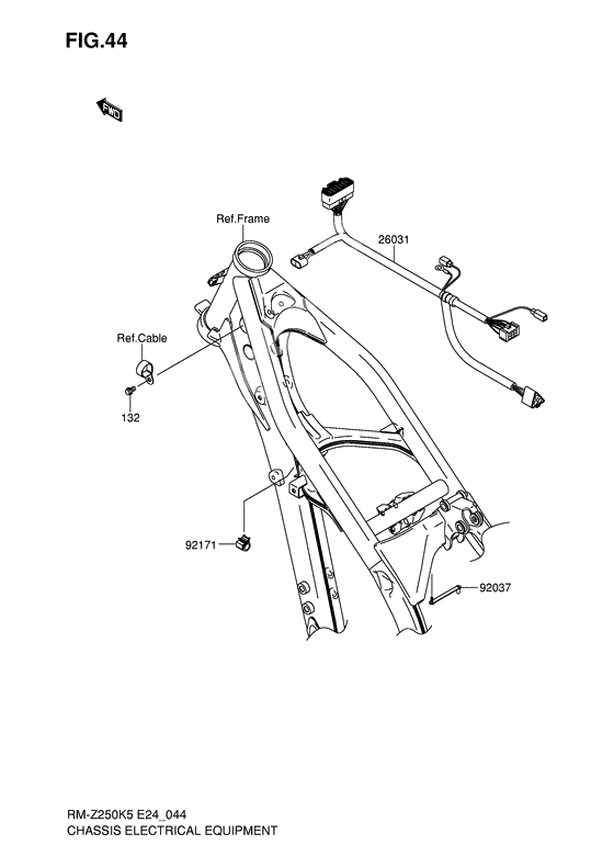 Chassis electrical equipment