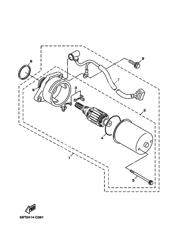 Стартер электрический