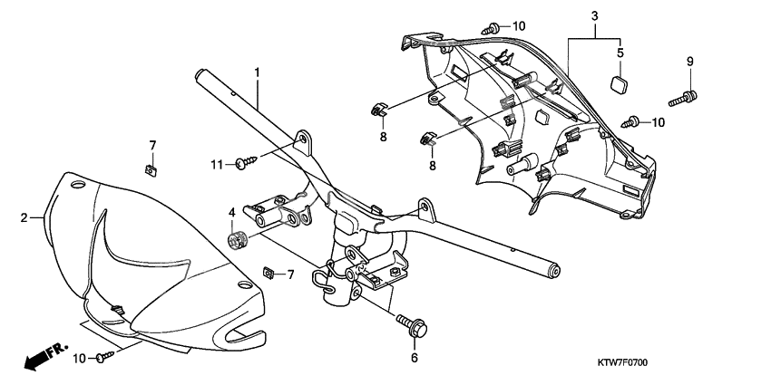 Handle pipe/handle cover