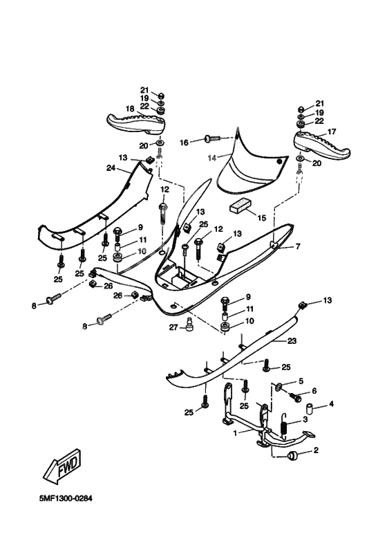 Support & repose pied