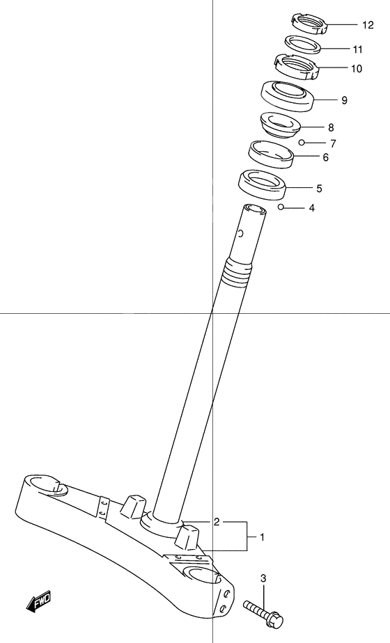 Steering stem