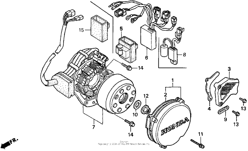 Left crankcase cover
