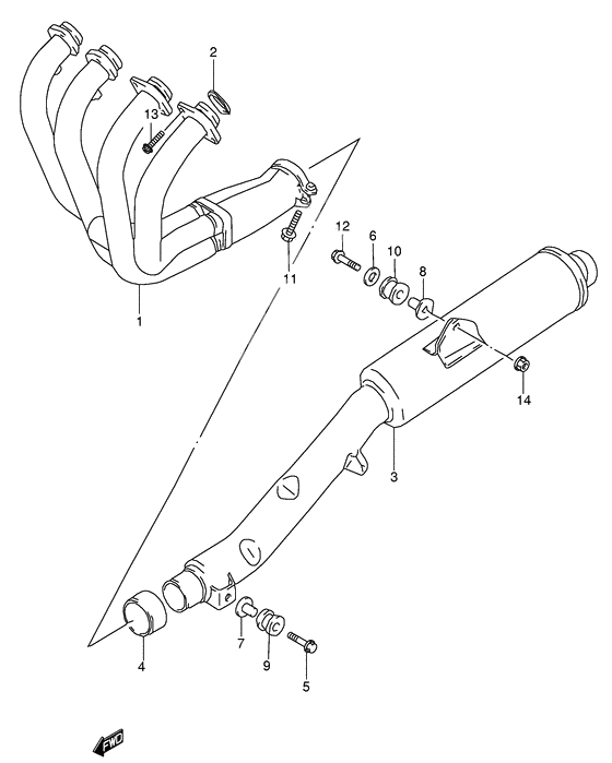 Muffler comp