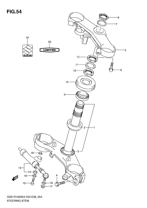 Steering stem