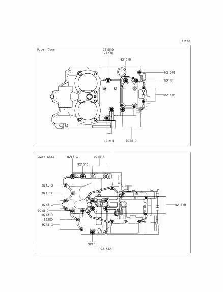 Crankcase Bolt Pattern