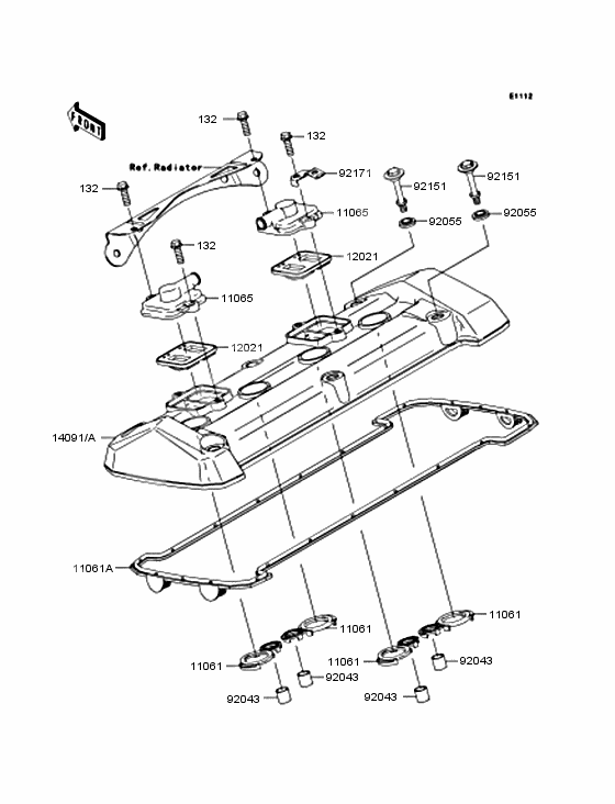 Cylinder head cover