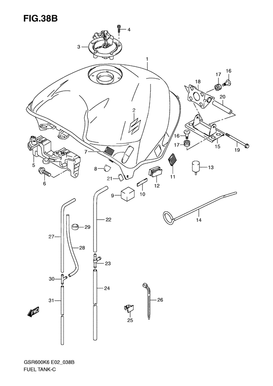 Tank fuel              

                  Model k8