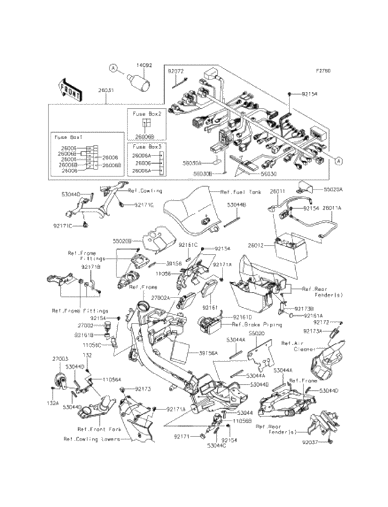 Chassis electrical equipment