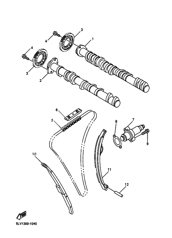 Camshaft & chain