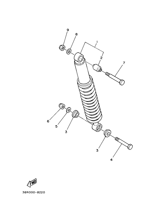 Rear suspension