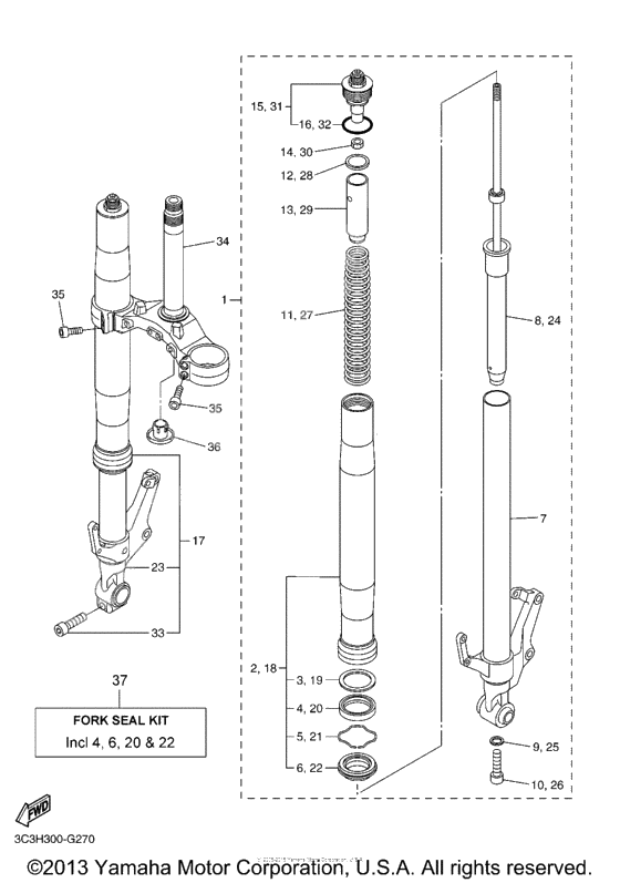 Front fork